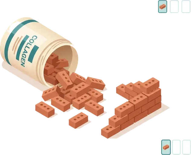 Single-source collagen powder
